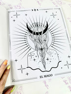 Tarot | Láminas con purpurina para colorear
