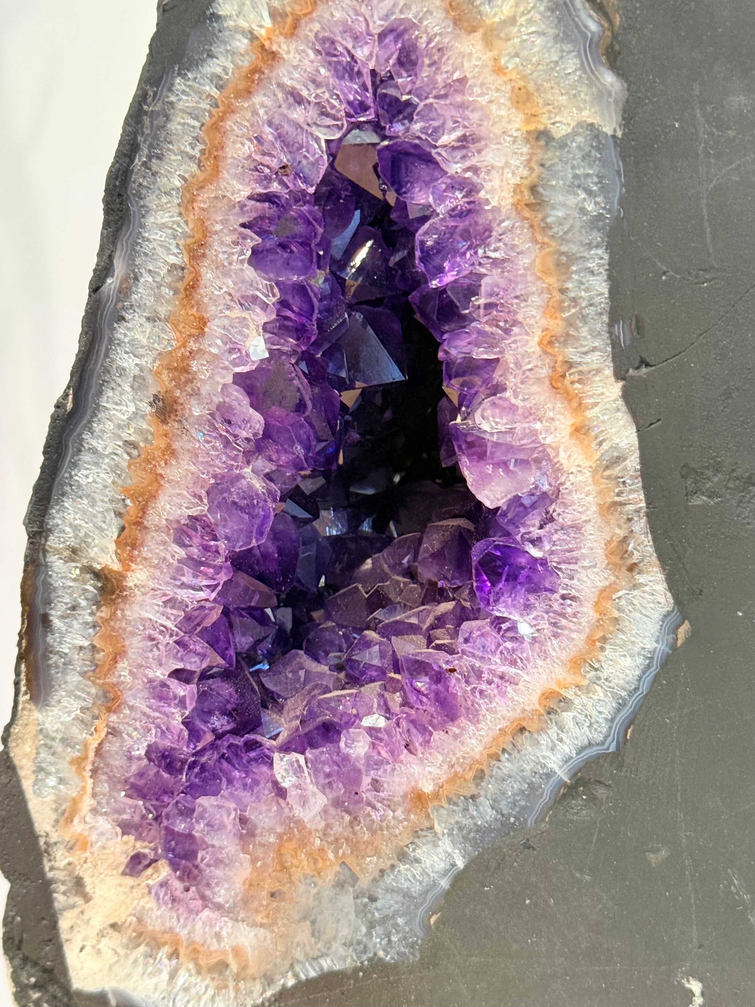 Geoda de Amatista Brasileña 7,29kg | Pieza de Colección y Lujo