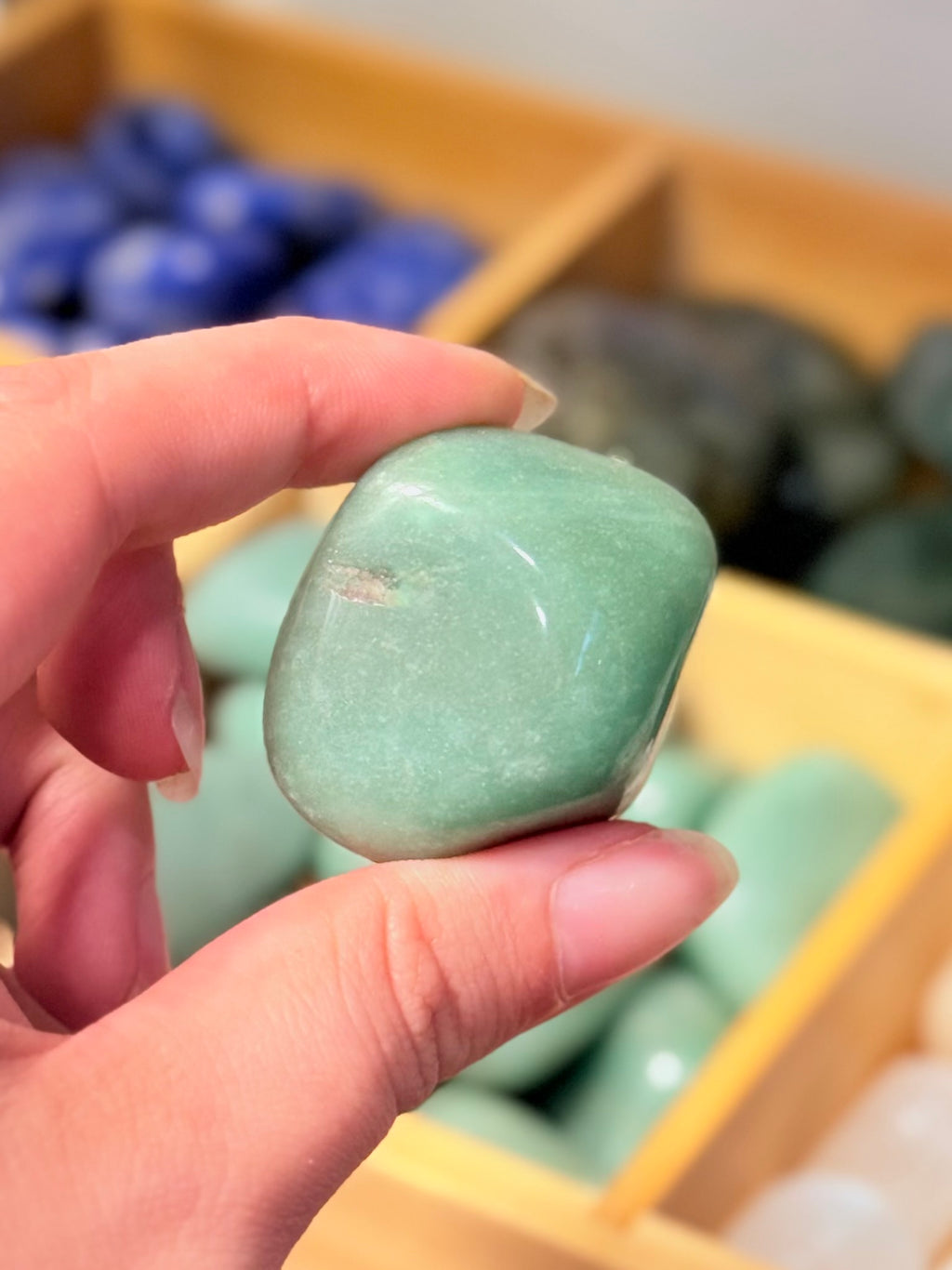 Rodados grandes de Cuarzo Verde | Abundancia y Bienestar