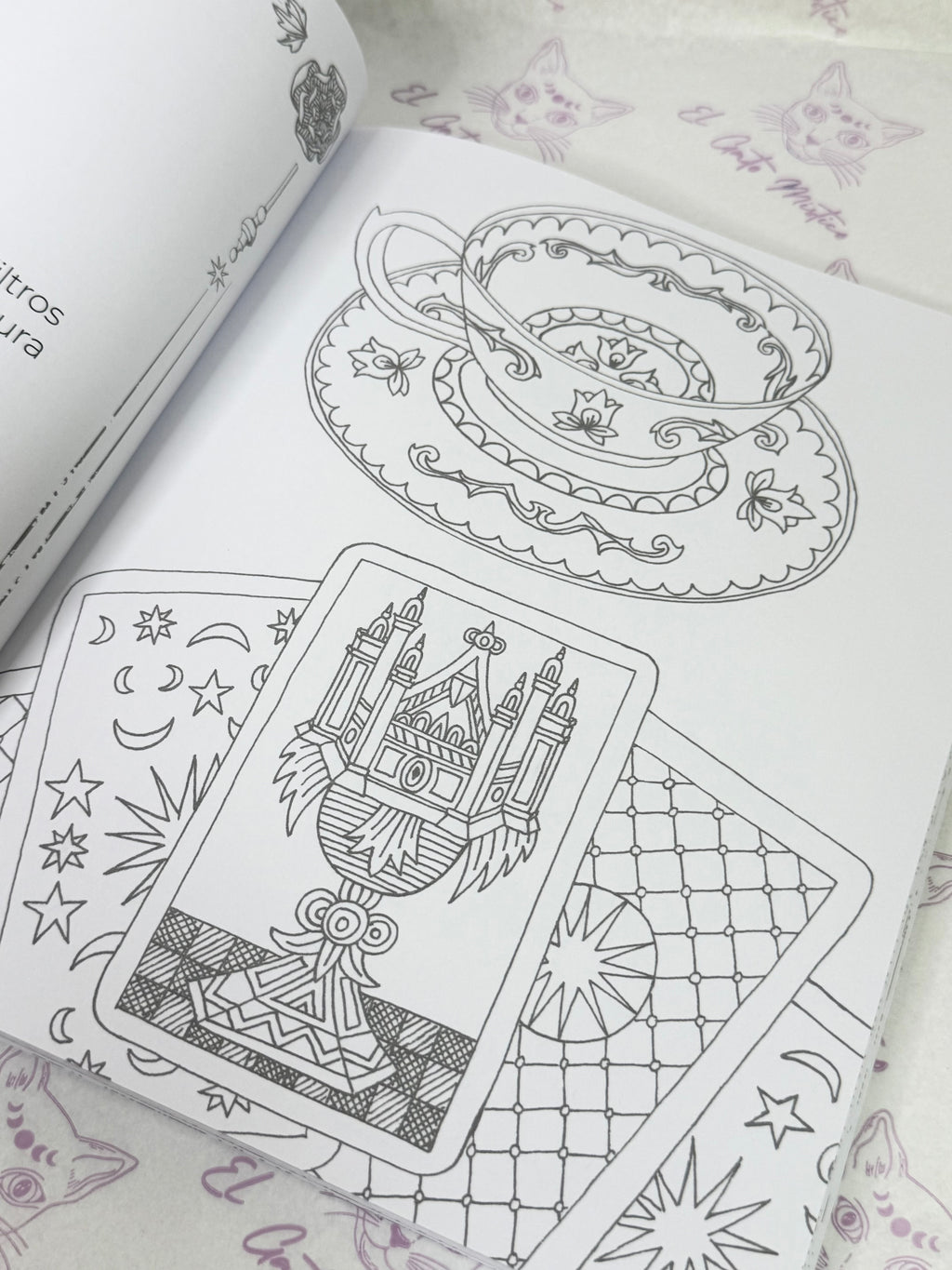 Tarot Secreto | Cuaderno para Colorear