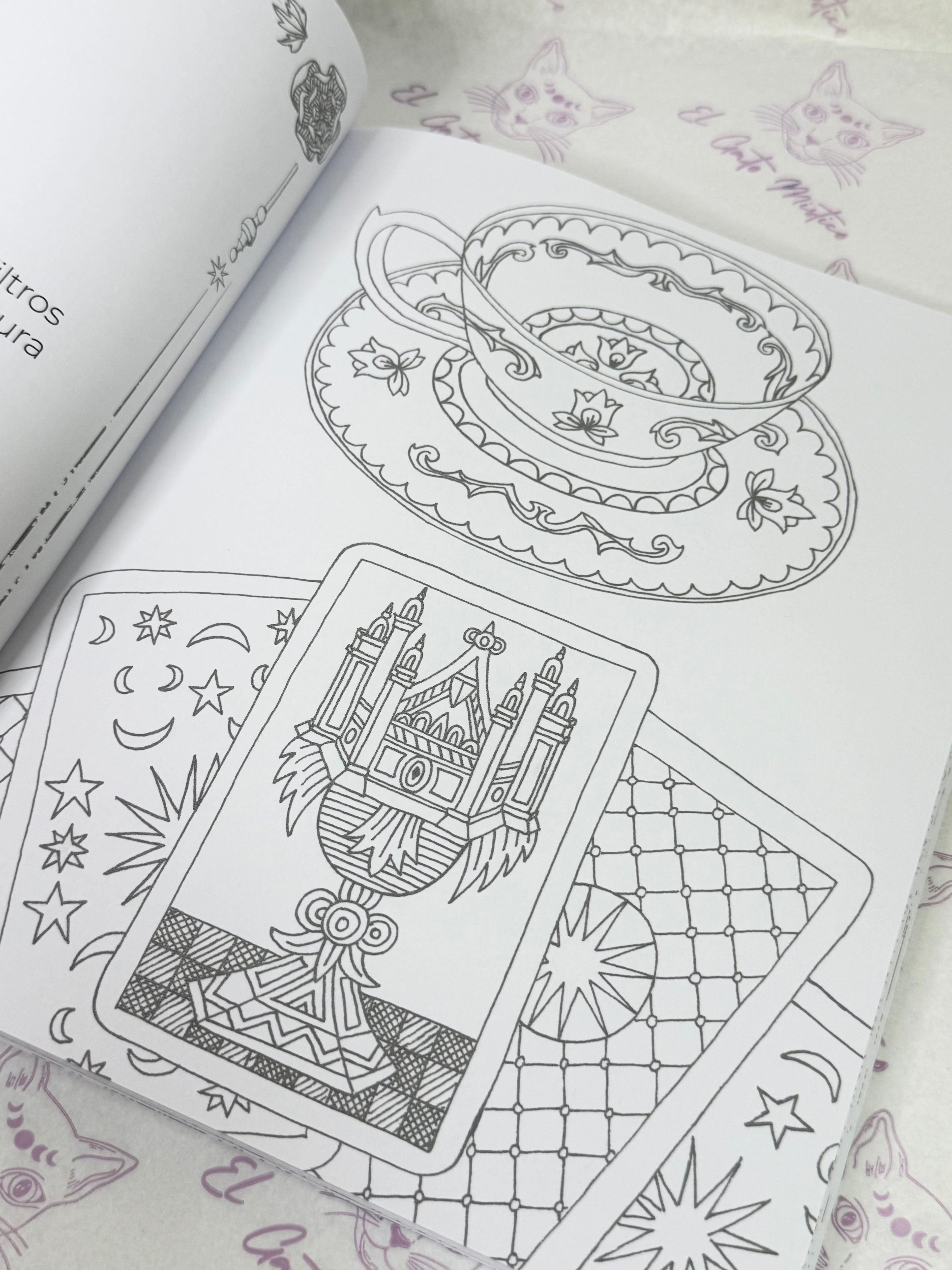 Tarot Secreto | Cuaderno para Colorear