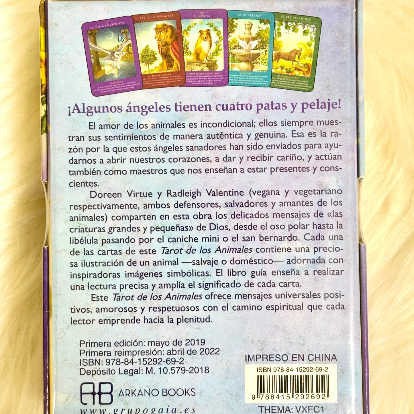 Tarot de los animales -  Libro + 78 cartas