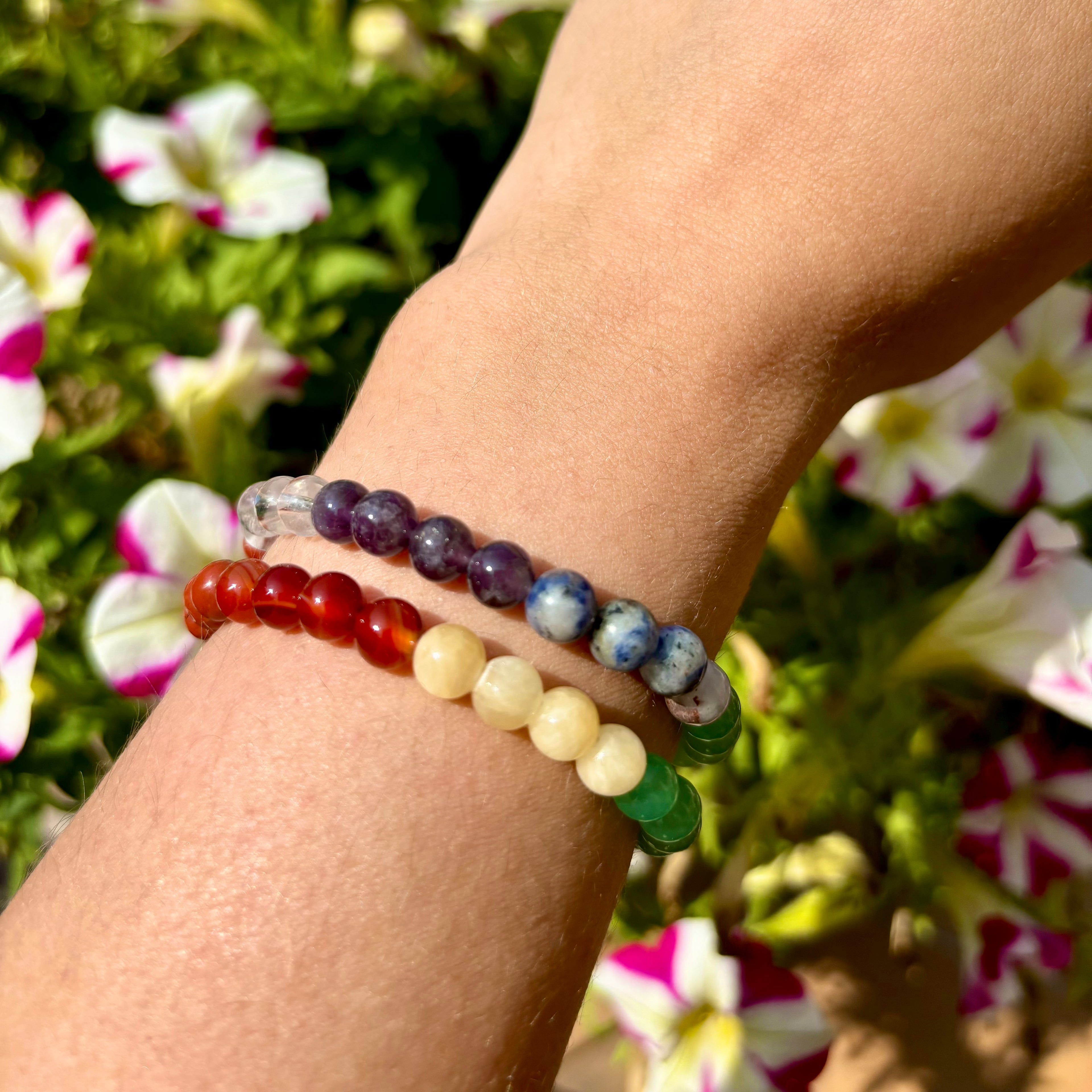 Pulsera 7 chakras 6mm