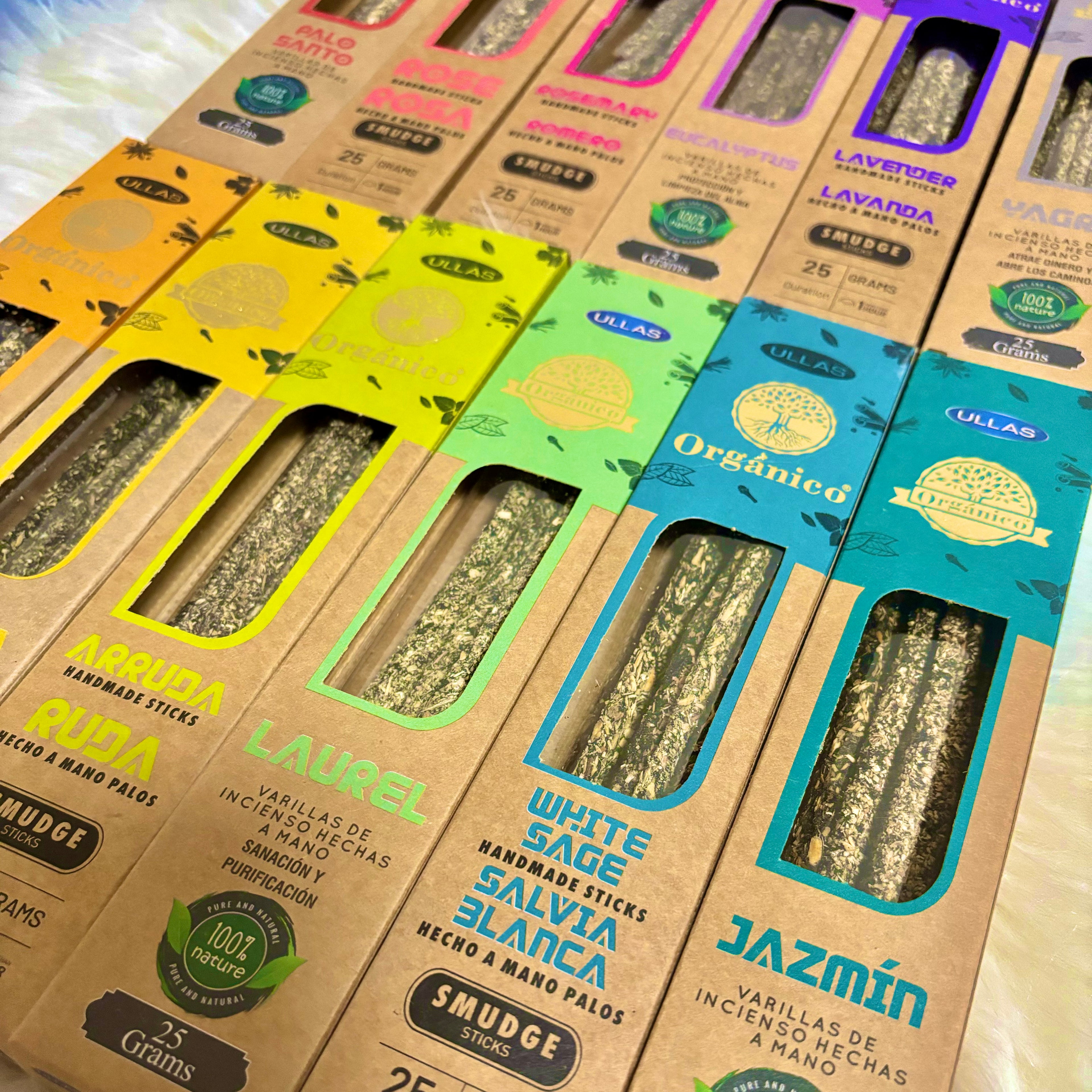 Pack Ullas - 10 cajitas diferentes aromas + 2 de regalo