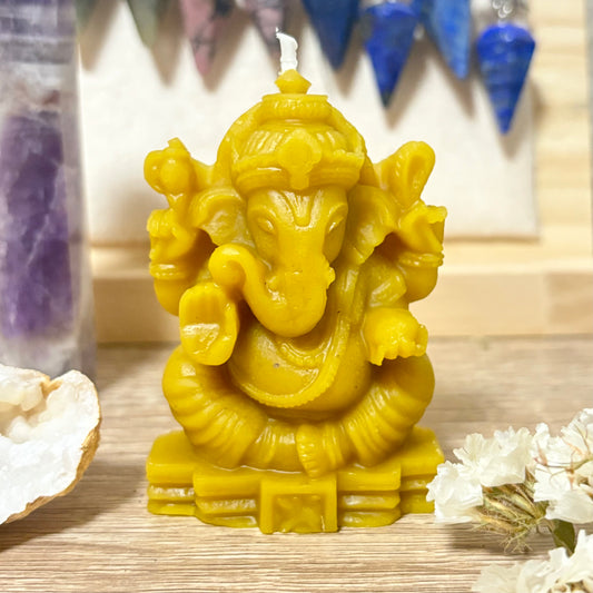 Vela de miel Ganesha - Artesana y orgánica