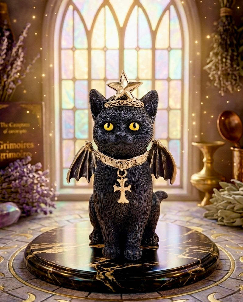 Gato Familiar "Stellar Noctis" | Guardián de los Reinos