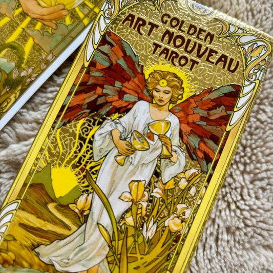 Golden Art Nouveau Tarot