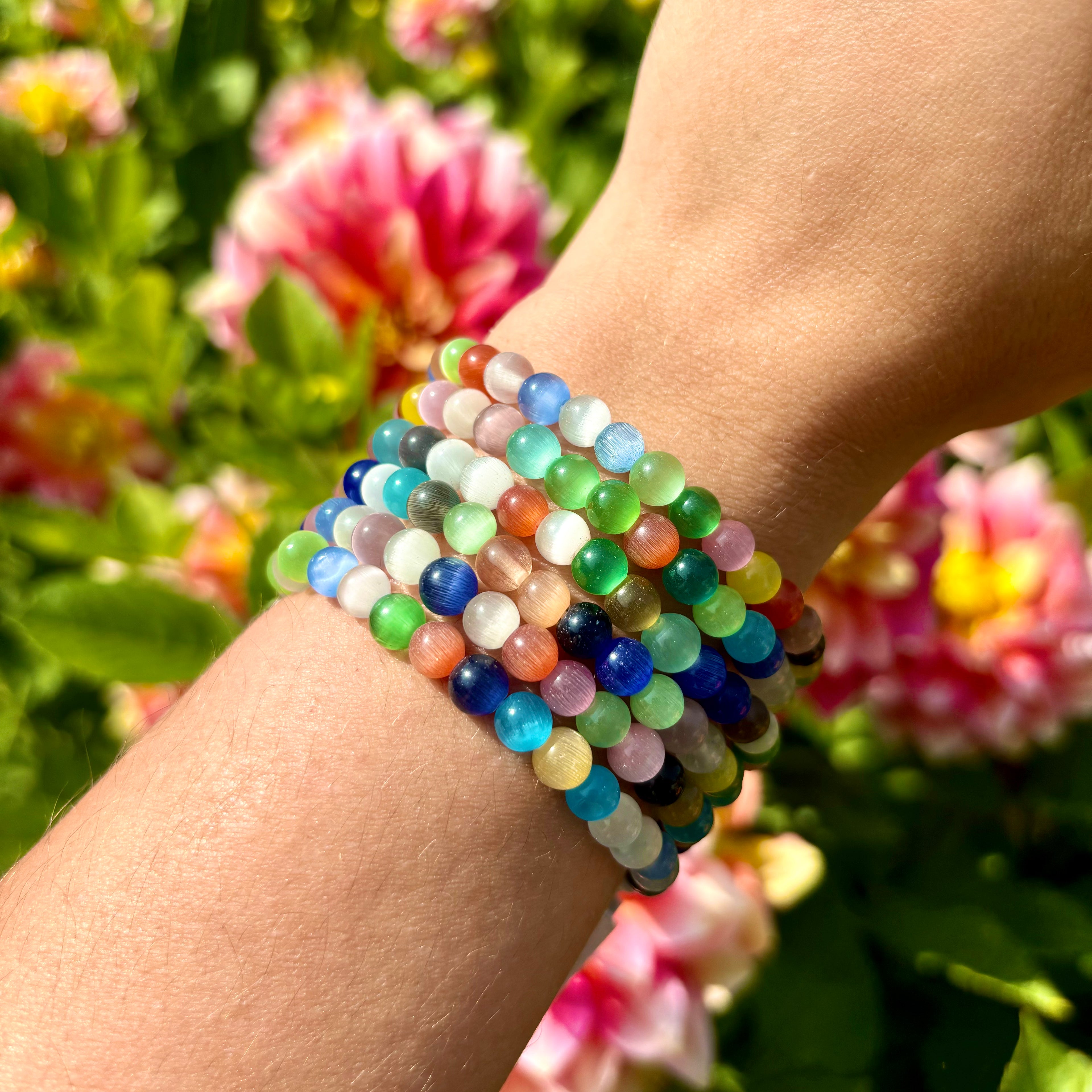 Pulsera Ojo de Gato 6mm - Protección y Equilibrio