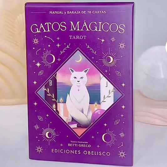 Tarot Gatos Mágicos- Cartas y guía