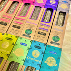 Ullas organic incense pack - 10 boxes with different aromas + 2 free
