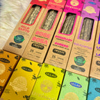 Ullas organic incense pack - 10 boxes with different aromas + 2 free