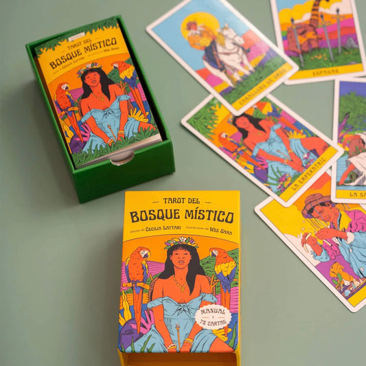 Tarot del Bosque Místico - Cartas + Guía