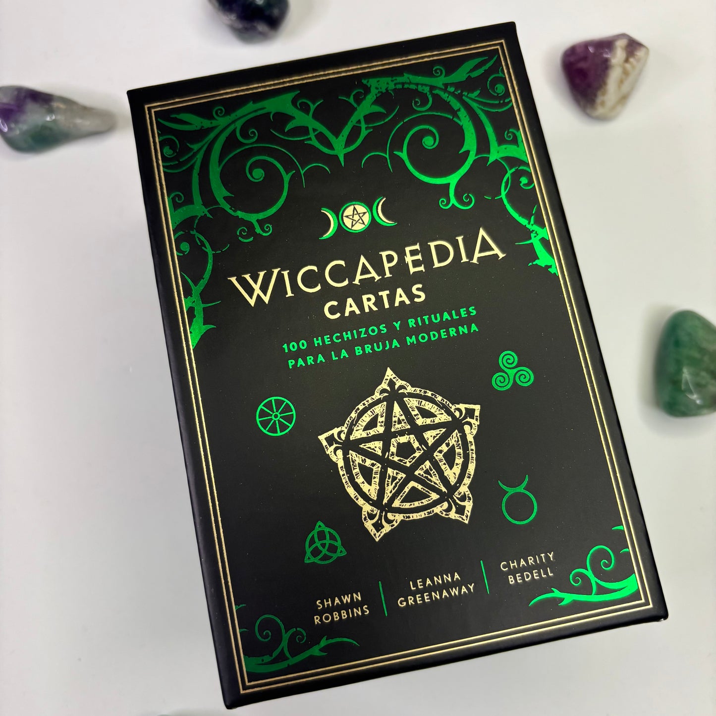 Wiccapedia Cartas - 100 hechizos y rituales para la bruja moderna