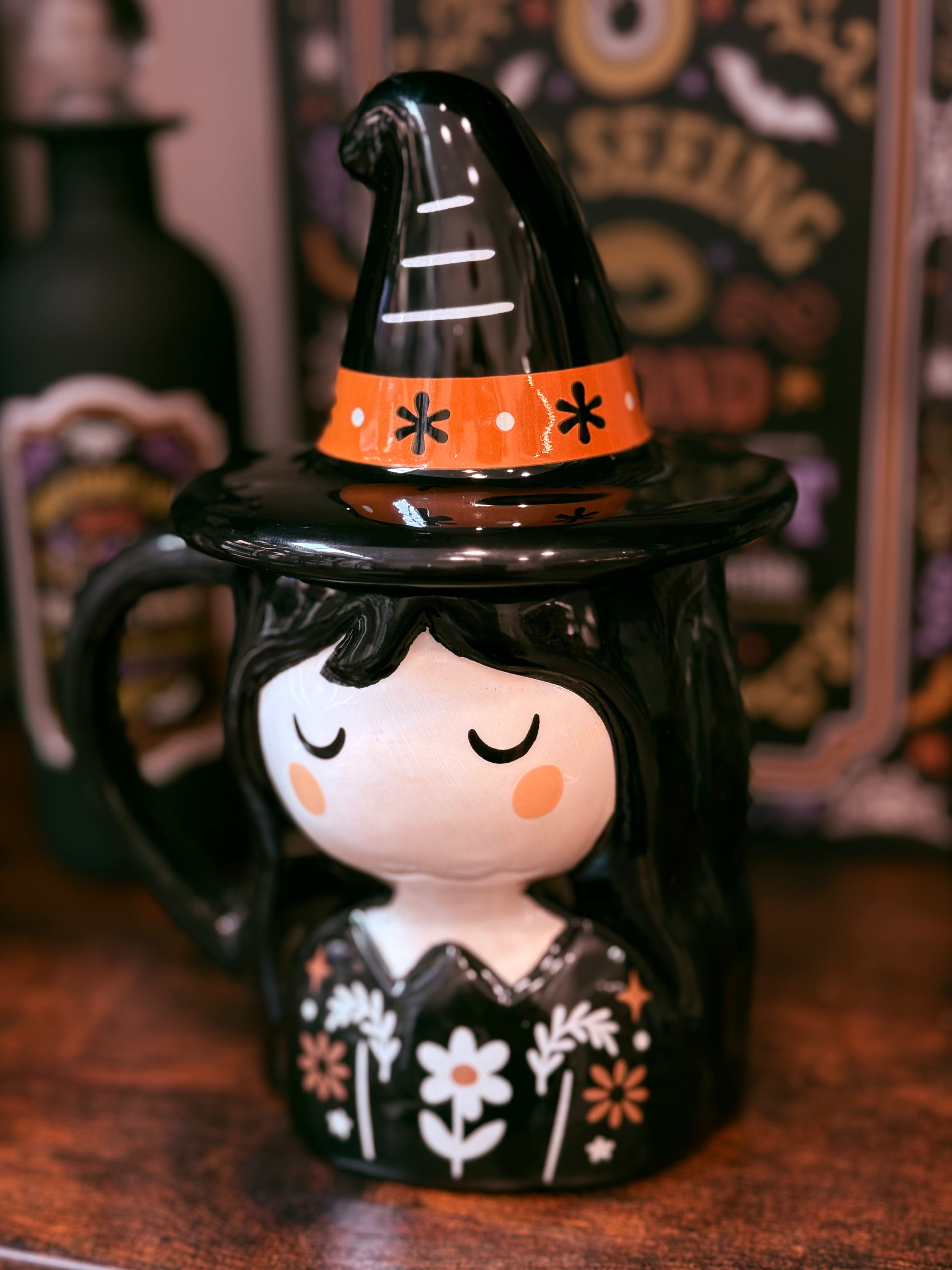 Vela Bruja Folk en taza| Pumpkin spice · Edición limitadan