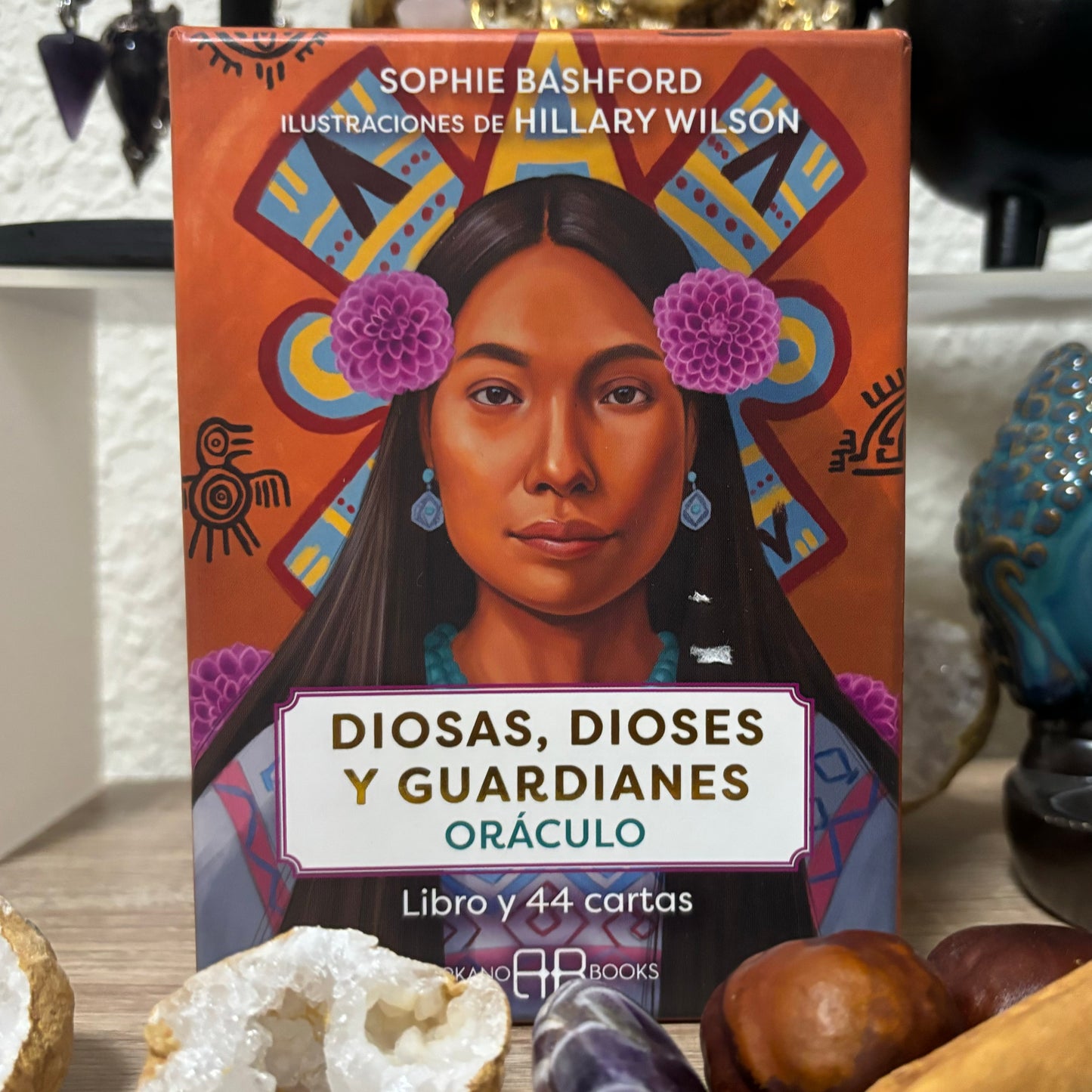 Oráculo Diosas, dioses y guardianes. Libro y 44 cartas oráculo