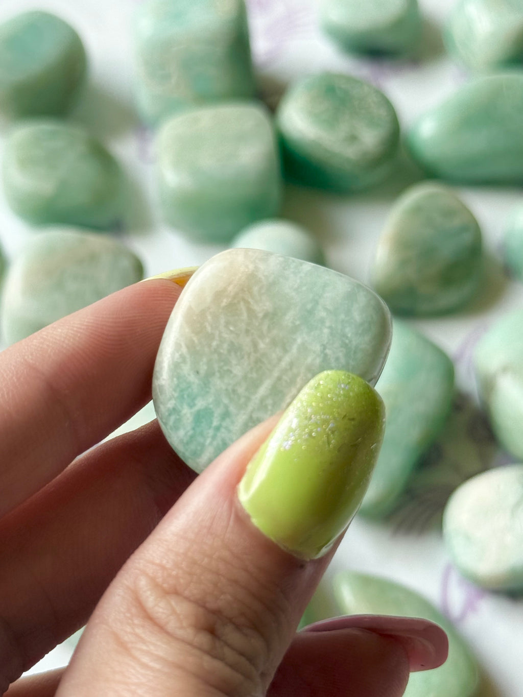 Amazonita Rodado | Equilibrio y Superación