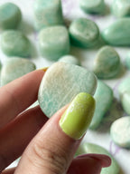 Amazonita Rodado | Equilibrio y Superación