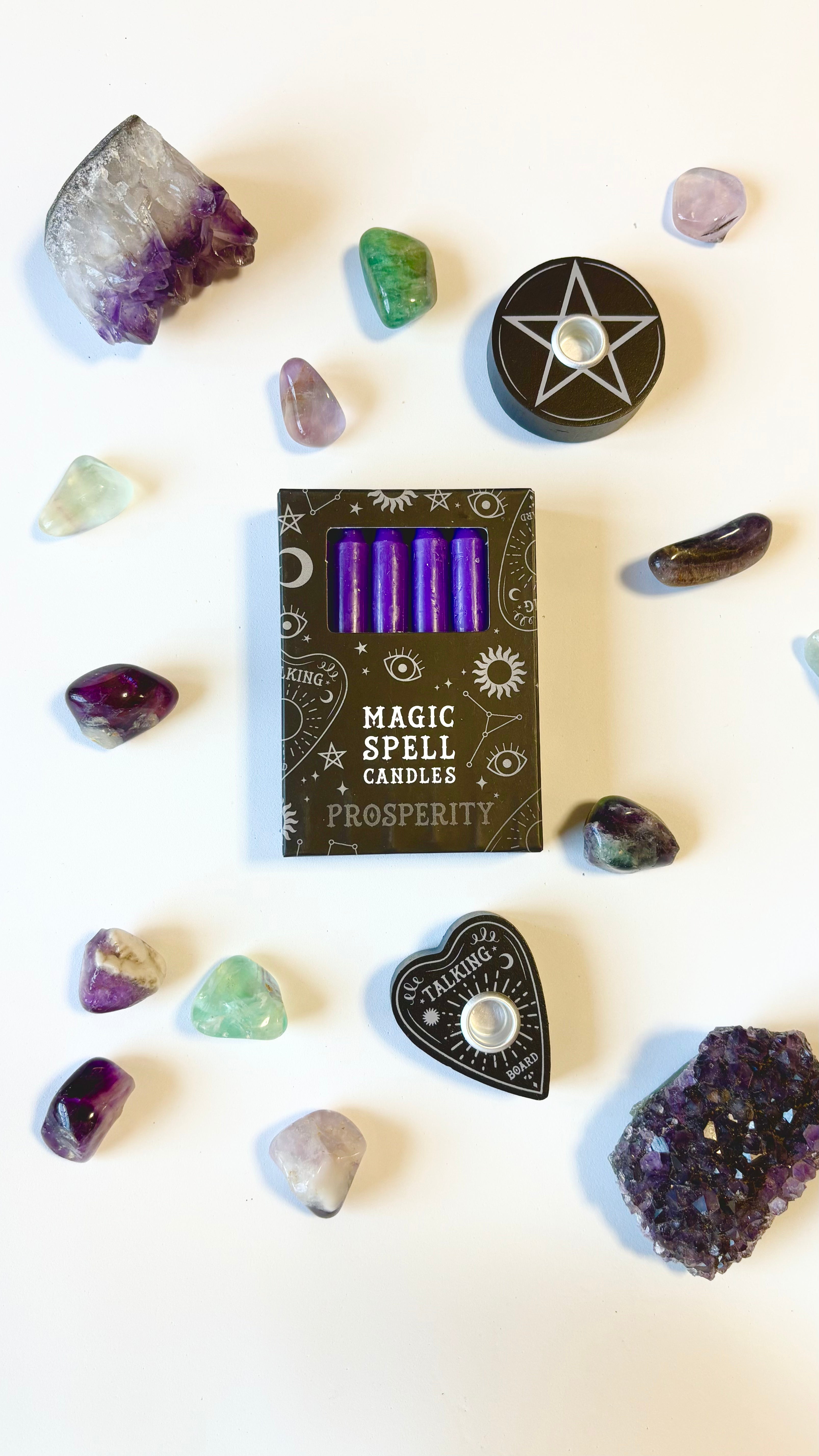 Velas Magic Spell Candles- Morado - Prosperidad
