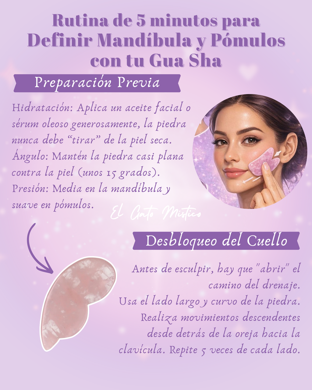 Gua Sha Ala de Mariposa de Cuarzo Rosa | Estética y Amor Propio