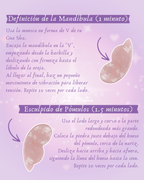 Gua Sha Ala de Mariposa de Cuarzo Rosa | Estética y Amor Propio