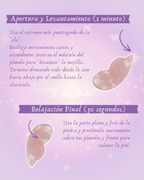 Gua Sha Ala de Mariposa de Cuarzo Rosa | Estética y Amor Propio