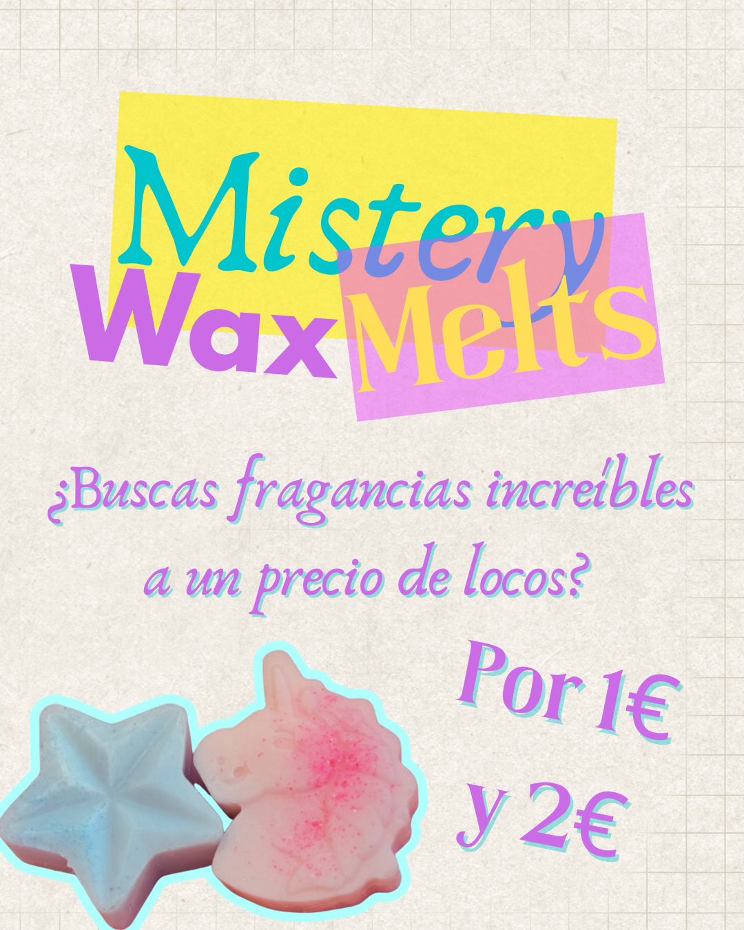 Mistery Wax Melts | Muestras Sorpresa
