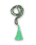 Japa Mala de Jade Verde para Meditar | Equilibrio y Sanación