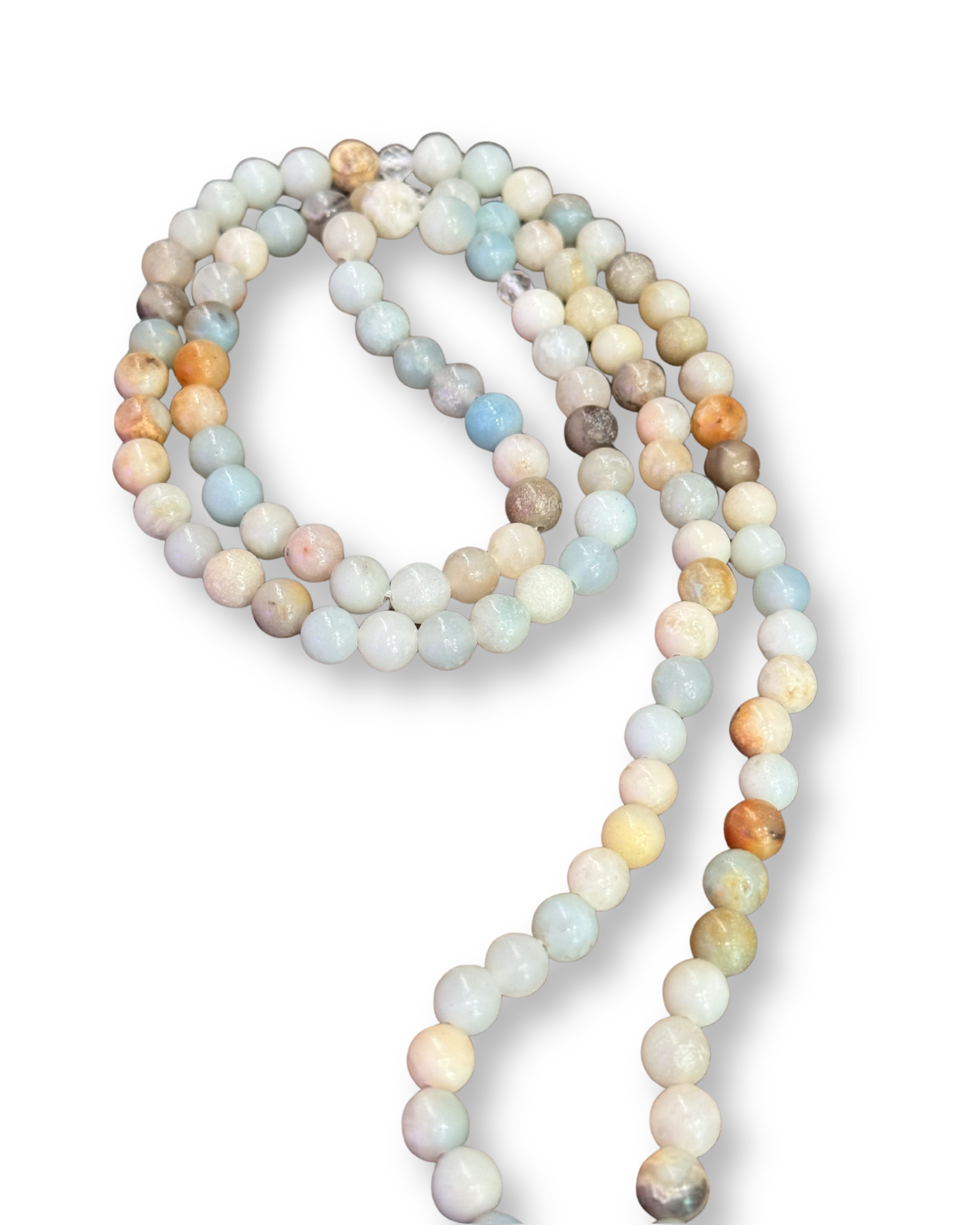 Japa Mala de Amazonita para Meditar | Calma, Fluidez y Verdad