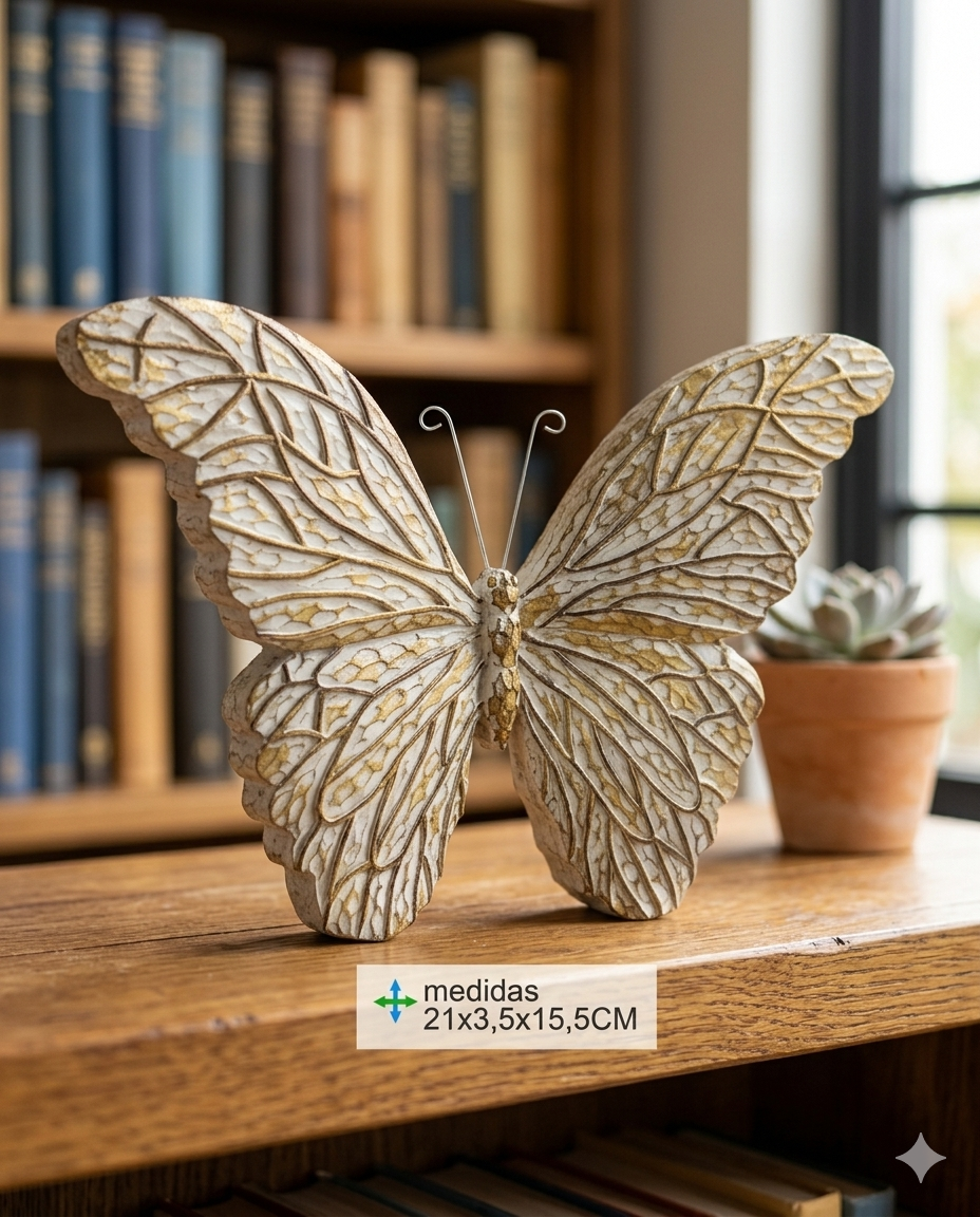 Decoración Mariposa Primordial | Transformación y Metamorfosis