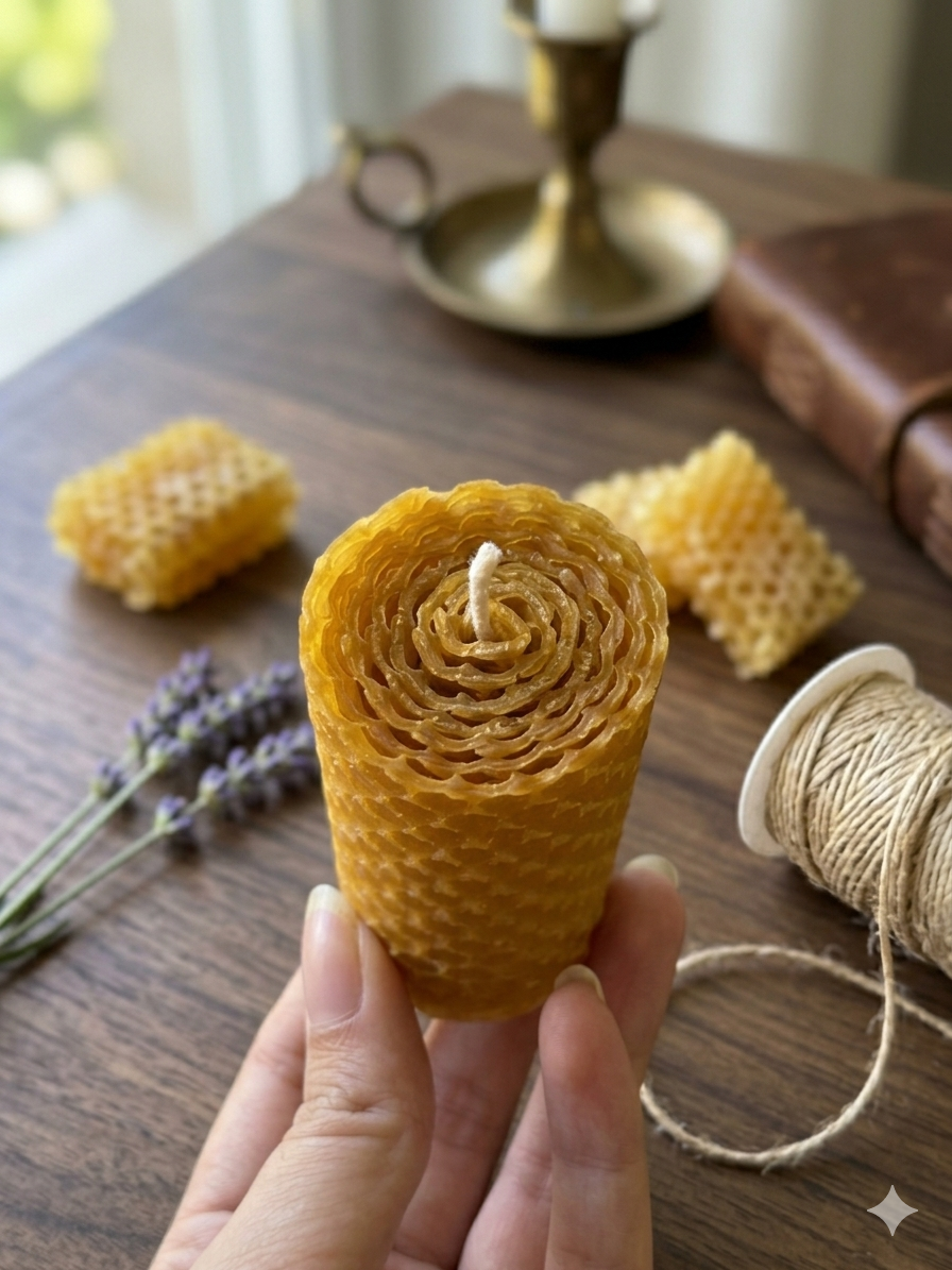 Velón de Miel Chato 100% artesano y natural | 7h de duración
