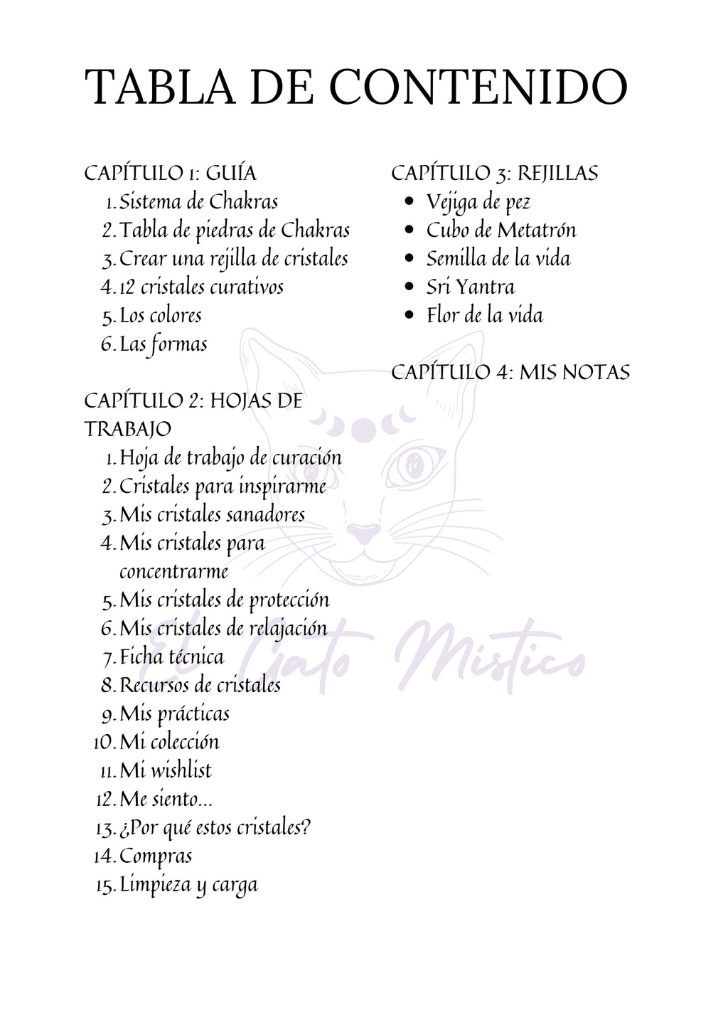 Mi Diario de Cristales | PDF