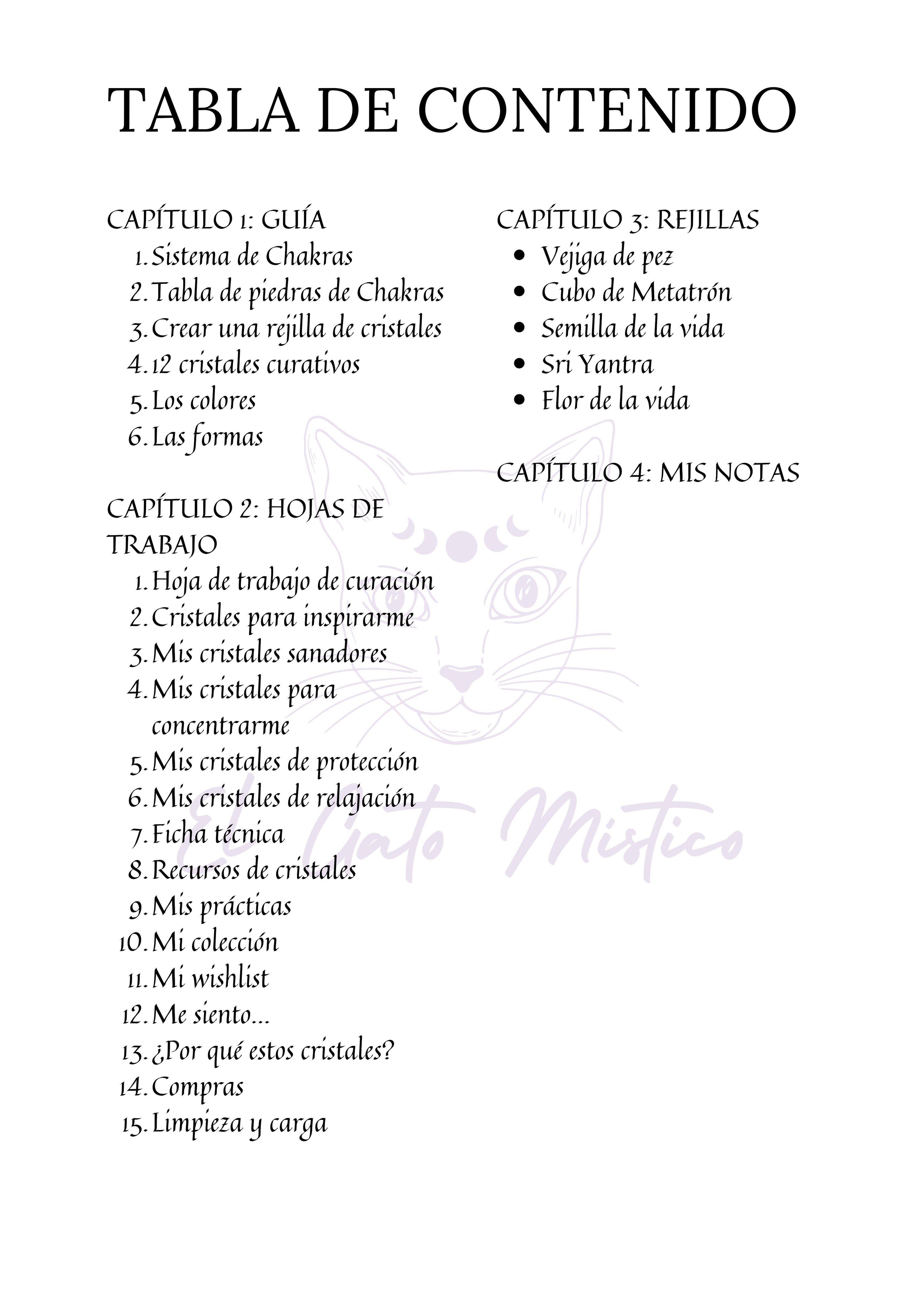 Mi Diario de Cristales | PDF