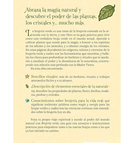 Brujería Verde. Descubre la magia de las plantas, hierbas cristales y más