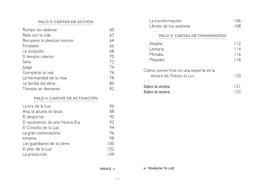 Work Your Light Oracle. Book and cards