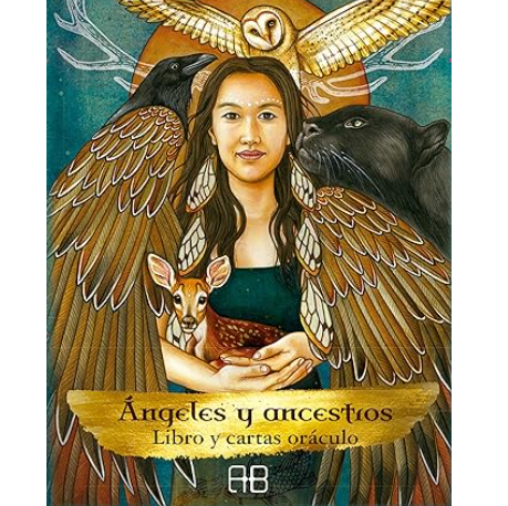 Oráculo Ángeles y Ancestros: Libro y 55 cartas oráculo