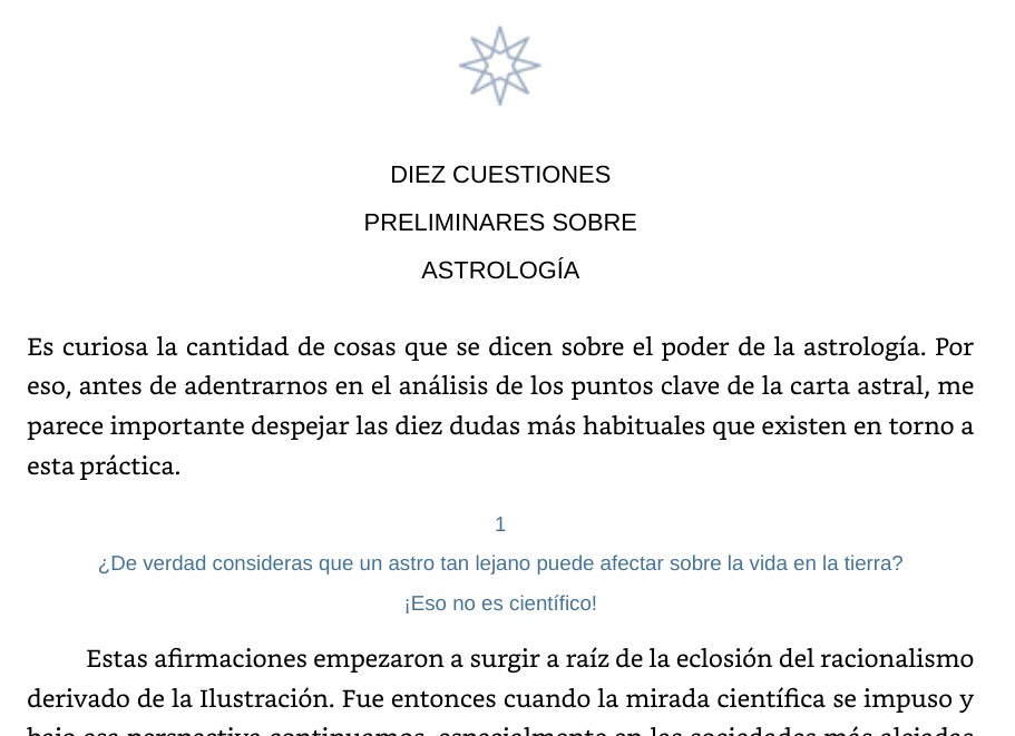 Tu carta astral y tú: Una guía práctica