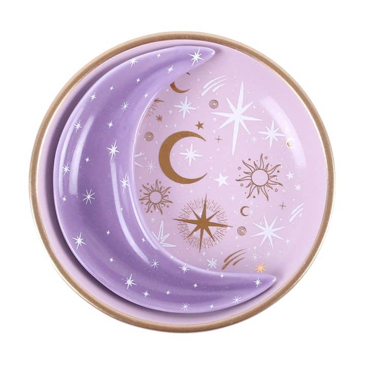 Platos para joyas Luna Púrpura