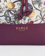 Bolso Saco Estampado Botánico Silvestre | Fable England | Preventa