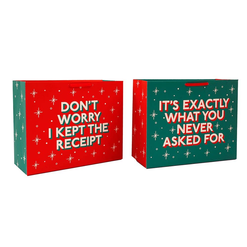 Bolsa de Regalo Navidad mediana de 33 cm