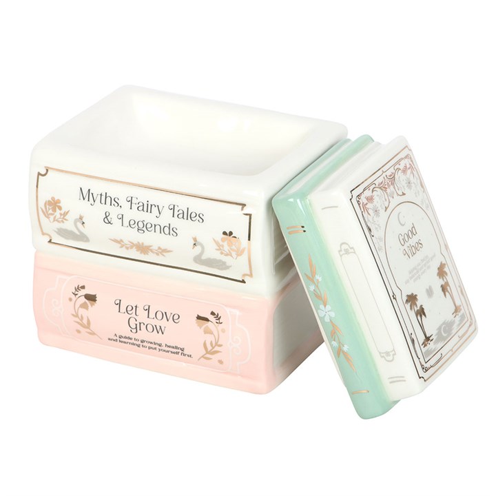 Quemador de Wax Melts El Club del Libro | Decoración Mística