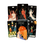 Tarot del Zodíaco tamaño bolsillo en lata | Inglés