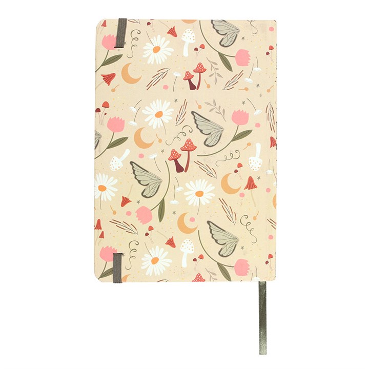 Libreta A5 Hadas Folclóricas | Cuaderno de Notas Místico y Creativo | Diseño Fairycore y Cottagecore