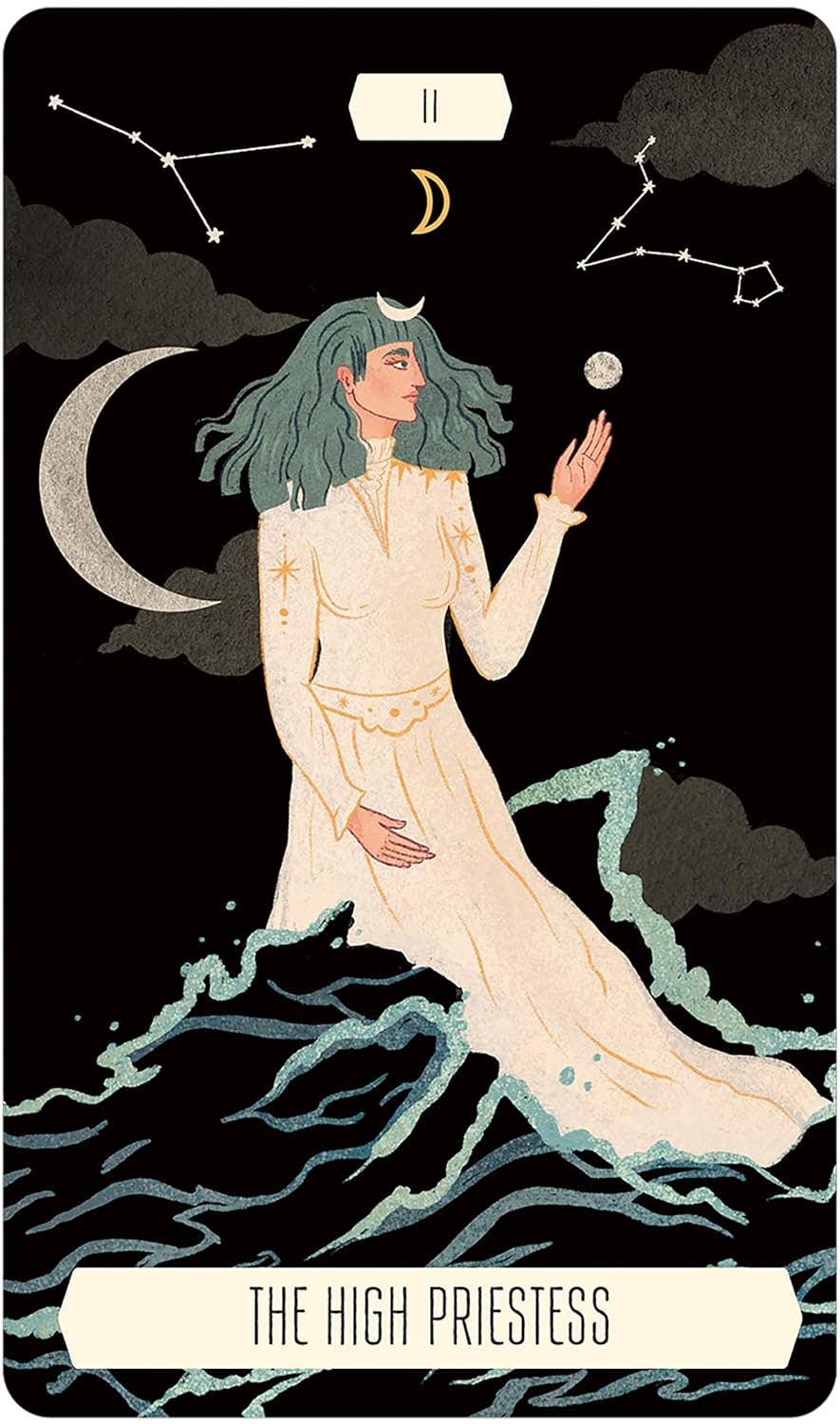 Tarot del Zodíaco tamaño bolsillo en lata | Inglés