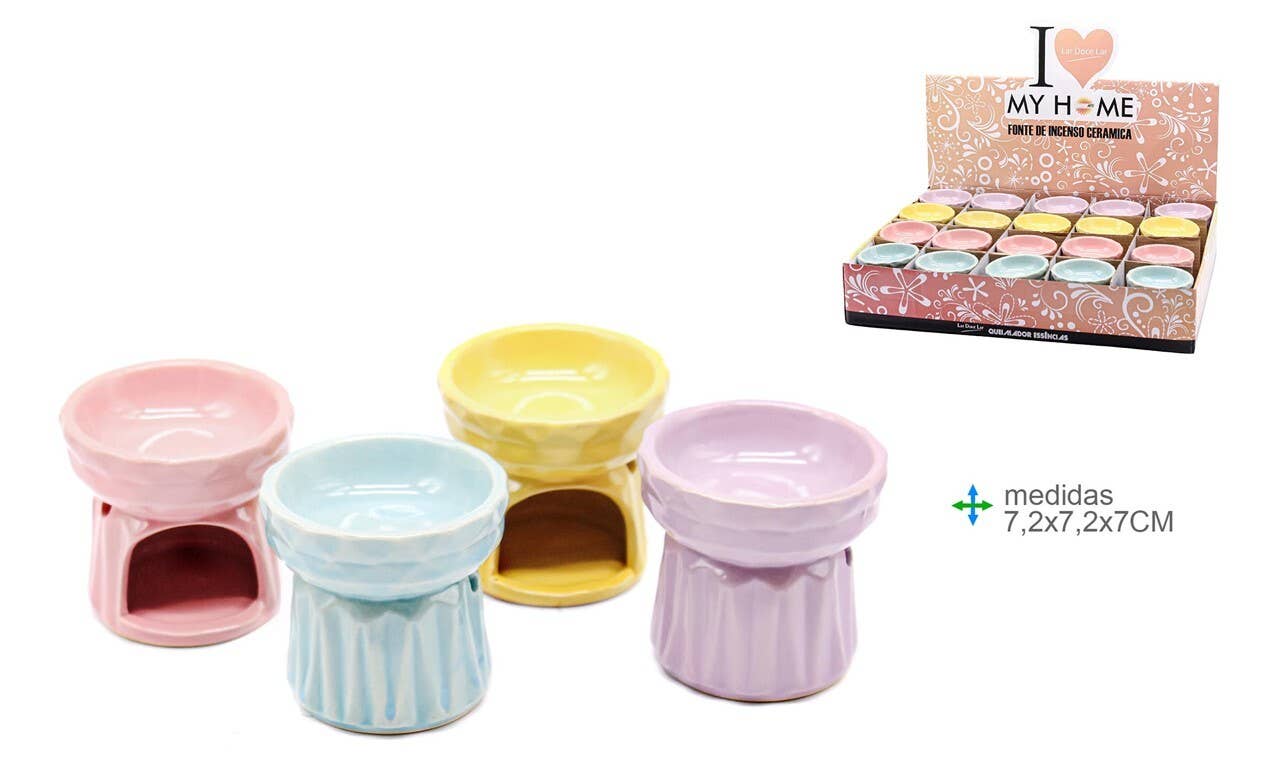 Quemador de Wax Melts y Esencias | Cerámica