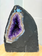 Geoda Amatista de Brasil 7,36kg Decoración de Lujo y Feng Shui