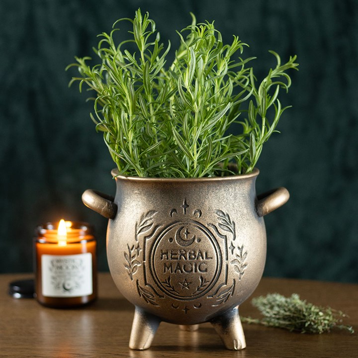 Maceta de Terracota "Herbal Magic" | Colección Green Witch