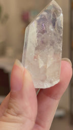 Puntas de Cuarzo Aqua Aura en Bruto