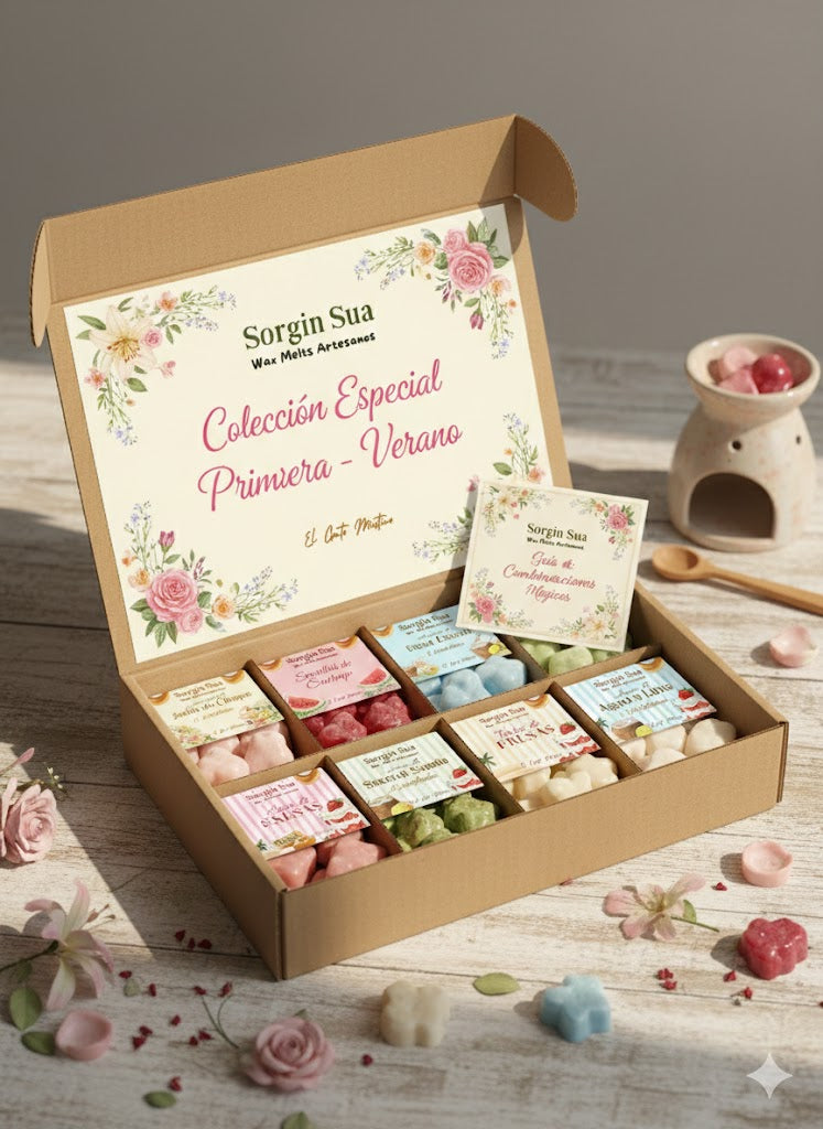 Caja Especial Wax Melts Primavera Verano | Colección Completa